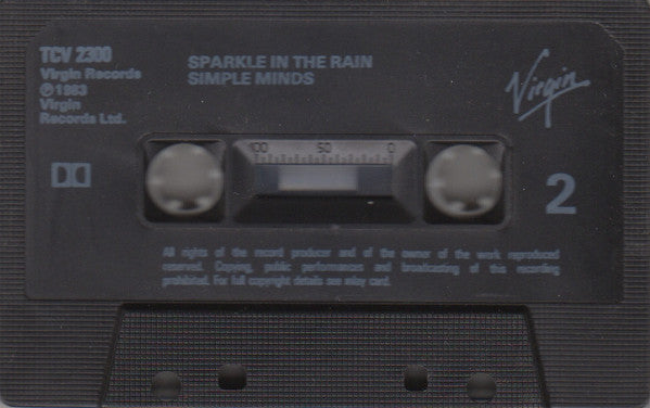 Simple Minds : Sparkle In The Rain (Cass, Album, Bla)