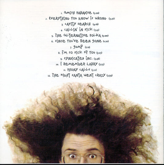 "Weird Al" Yankovic : Bad Hair Day (CD, Album, RE)