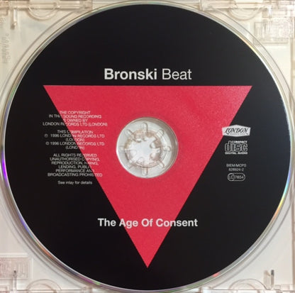 Bronski Beat : The Age Of Consent (CD, Album, RE, RM)