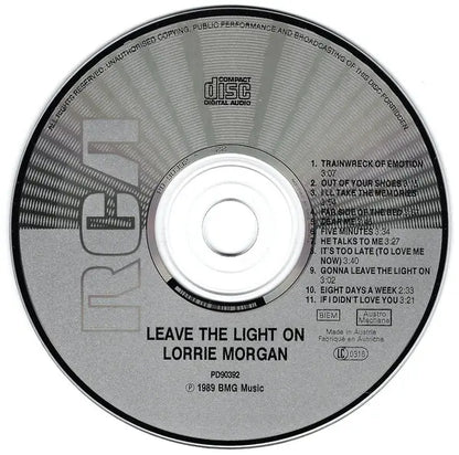 Lorrie Morgan : Leave The Light On (CD)