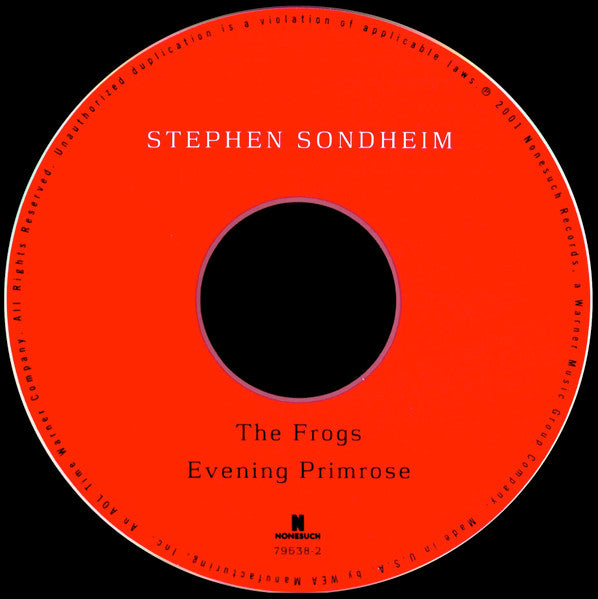Stephen Sondheim : The Frogs / Evening Primrose (CD, Album)