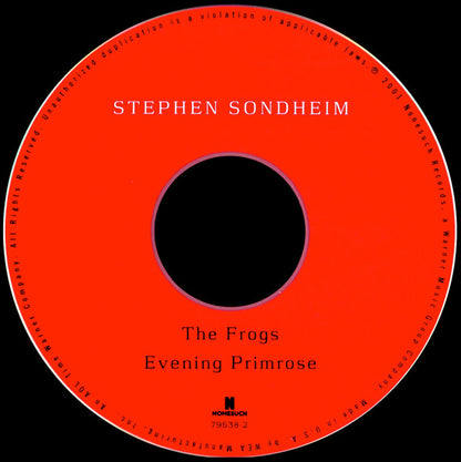 Stephen Sondheim : The Frogs / Evening Primrose (CD, Album)