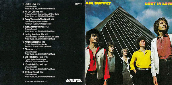 Air Supply : Lost In Love (CD, Album)