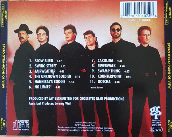 Spyro Gyra : Point Of View (CD, Album)