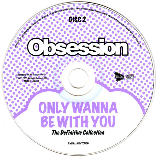 Obsession : Only Wanna Be With You - The Definitive Collection (CD, Album + CD, Album, Mixed)