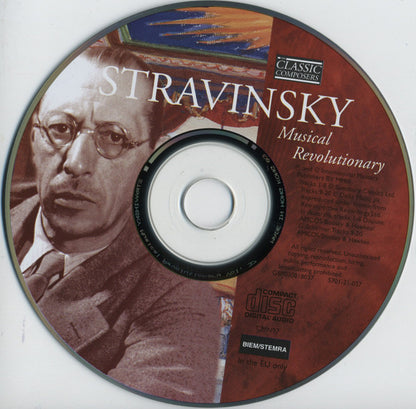 Igor Stravinsky : Musical Revolutionary (CD, Comp, Har)