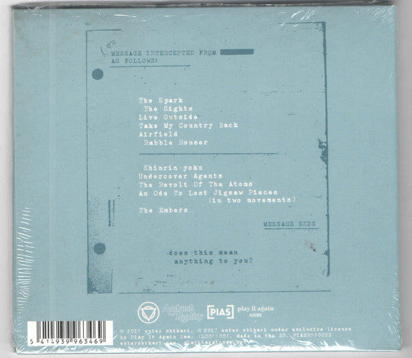 Enter Shikari : The Spark (CD, Album, Dig)