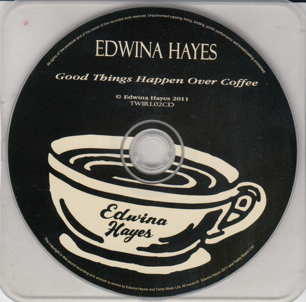 Edwina Hayes : Good Things Happen Over Coffee (CD, Album)