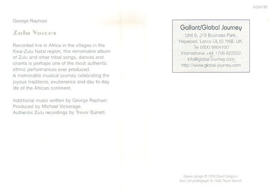George Raphael : Zulu Voices (Cass, Album)