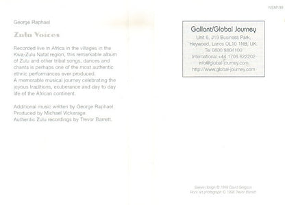 George Raphael : Zulu Voices (Cass, Album)