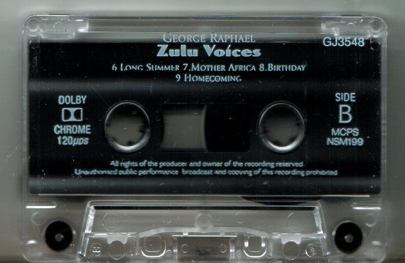 George Raphael : Zulu Voices (Cass, Album)