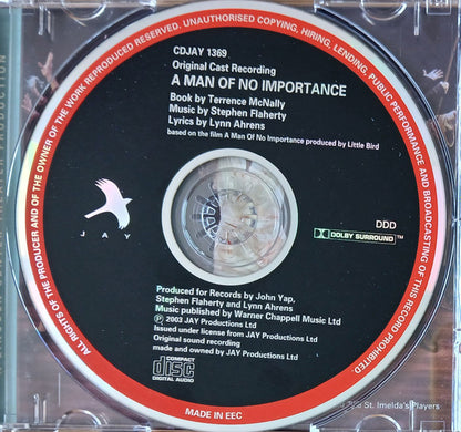 Stephen Flaherty, Lynn Ahrens, Terrence McNally (2) : A Man Of No Importance: A New Musical (Original Cast Recording) (CD, Album)