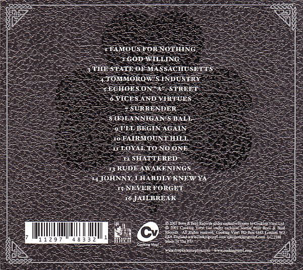 Dropkick Murphys : The Meanest Of Times  (CD, Album, Dig)