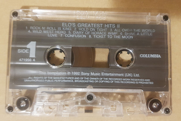 Electric Light Orchestra : ELO's Greatest Hits Vol. Two (Cass, Comp)