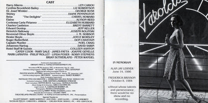 Alan Jay Lerner, Charles Strouse : Dance A Little Closer (Original Broadway Cast) (CD, Album, RE, RM)