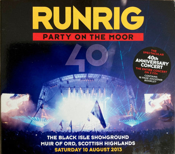 Runrig : Party On The Moor (3xCD, Album)