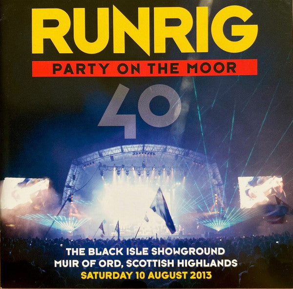 Runrig : Party On The Moor (3xCD, Album)