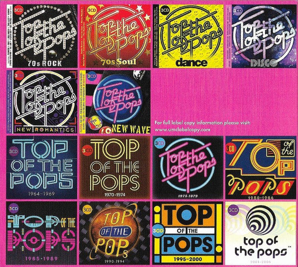 Various : Top Of The Pops - New Wave (3xCD, Comp)