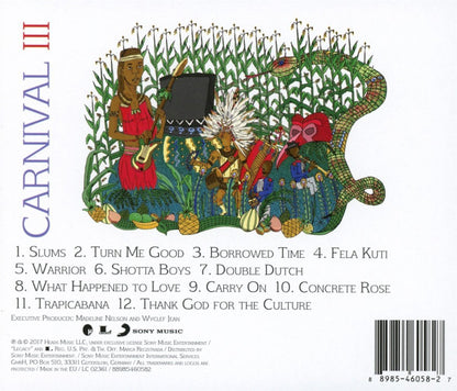 Wyclef Jean : Carnival III:The Fall And Rise Of A Refugee (CD, Album)