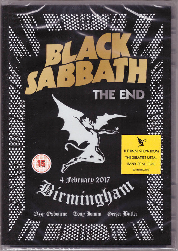Black Sabbath : The End (4 February 2017 - Birmingham) (DVD-V, Multichannel, NTSC)