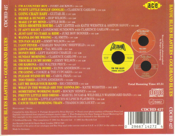 Various : Bayou Blues Blasters (CD, Comp)