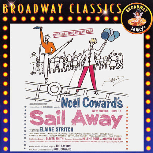 Noël Coward - Elaine Stritch : Sail Away (Original Broadway Cast) (CD, Album, RE)