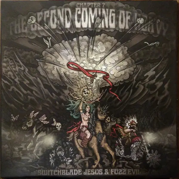 Switchblade Jesus & Fuzz Evil : The Second Coming Of Heavy (Chapter 7) (LP, Ltd, Tri)