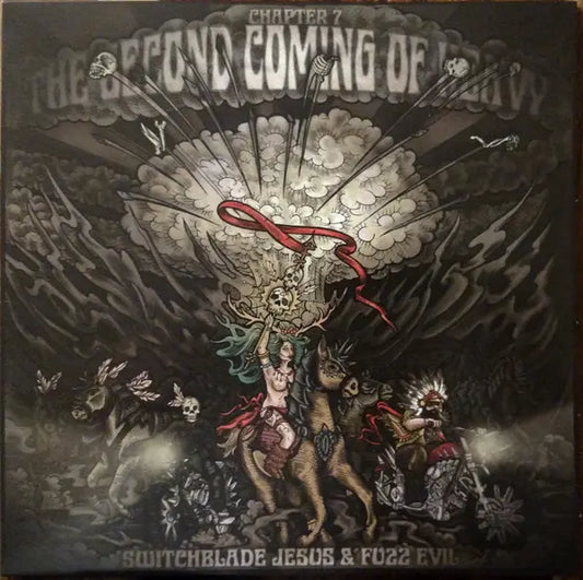 Switchblade Jesus & Fuzz Evil : The Second Coming Of Heavy (Chapter 7) (LP, Ltd, Tri)