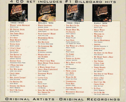 Various : Classic Country 1950 - 1964 (Box + 4xCD, Comp)