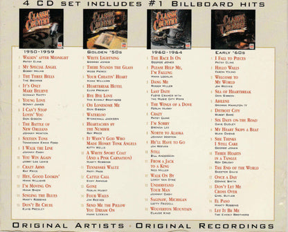 Various : Classic Country 1950 - 1964 (Box + 4xCD, Comp)