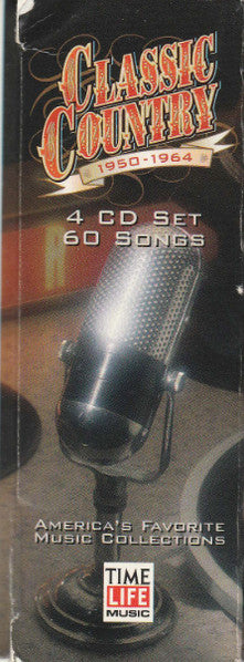 Various : Classic Country 1950 - 1964 (Box + 4xCD, Comp)
