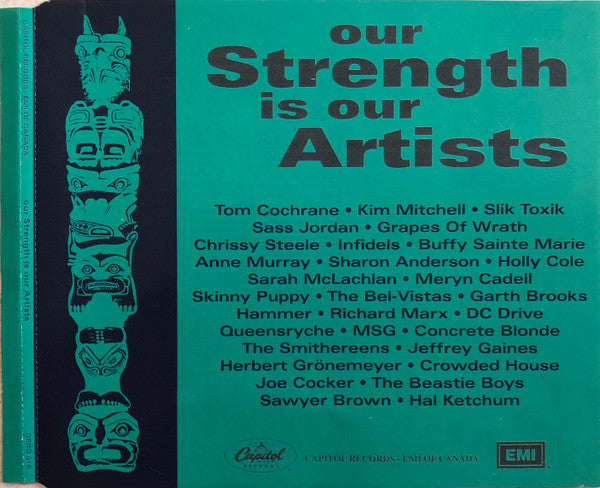 Various : Our Strength Is Our Artists (2xCD, Comp, Promo)