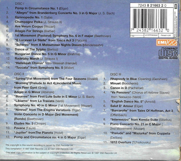 Various : The Ultimate Classical Collection (3xCD, Comp, Box)