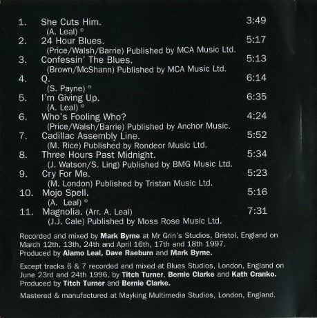 Alamo Leal : Rythm Oil (CD)