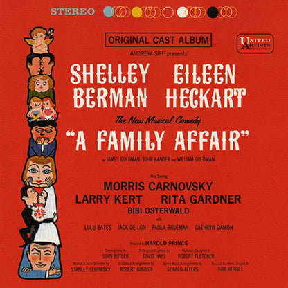 Shelley Berman, Eileen Heckart : A Family Affair (Original Cast Album) (CD, Album, RE, RM)