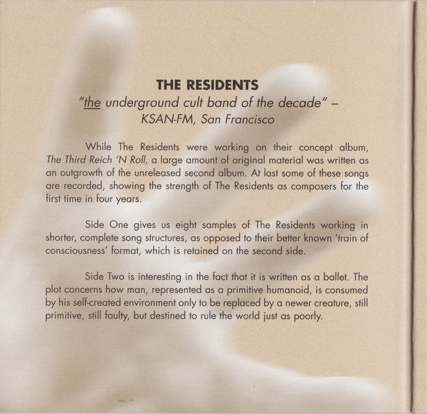The Residents : Fingerprince (CD, Album, RE, RM + CD, RM)