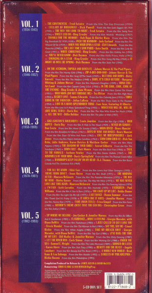Various : The Envelope Please... Academy Award Winning Songs (1934-1993) (5xCD, Comp + Box)