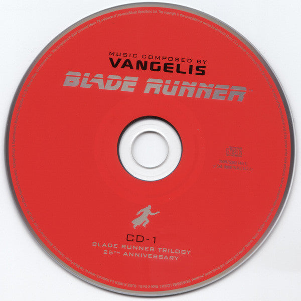 Vangelis : Blade Runner Trilogy, 25th Anniversary (CD, Album, RE + CD + CD, Album + S/Edition, Dig)