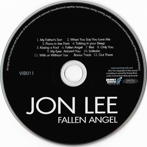 Jon Lee (5) : Fallen Angel (CD, Album)