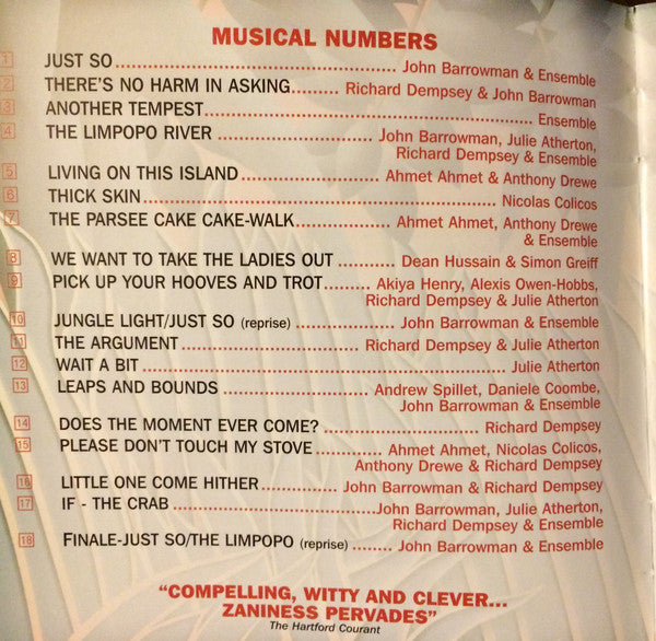 George Stiles, Anthony Drewe : Just So (World Premiere Cast Recording) (CD, Album)