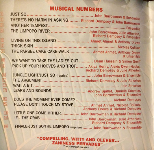 George Stiles, Anthony Drewe : Just So (World Premiere Cast Recording) (CD, Album)