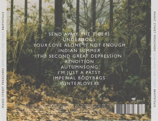 Manic Street Preachers : Send Away The Tigers (CD, Album)