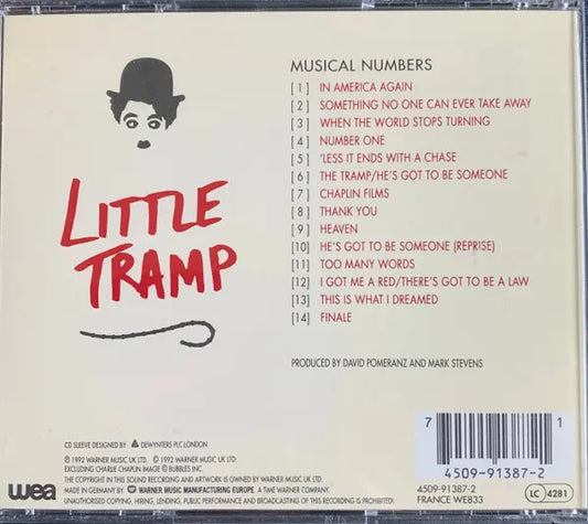 David Pomeranz : Little Tramp - The Musical (CD, Album)