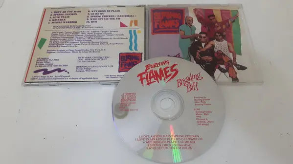 Burning Flames : Brigiding Biff (CD, Album)