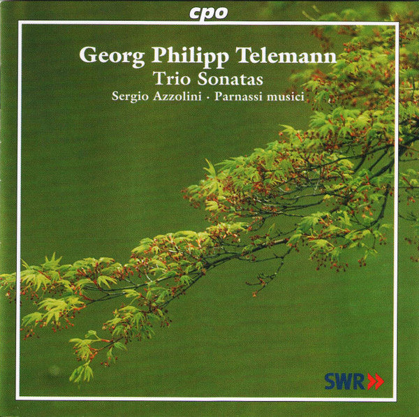 Georg Philipp Telemann - Sergio Azzolini ∙ Parnassi Musici : Trio Sonatas (CD, Album)