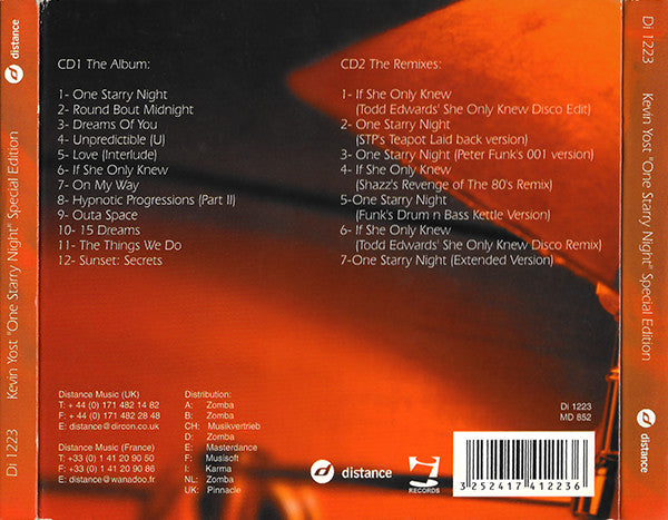 Kevin Yost : One Starry Night (2xCD, Album, S/Edition)