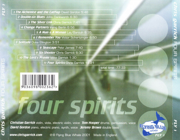 Chris Garrick : Four Spirits (CD, Album)