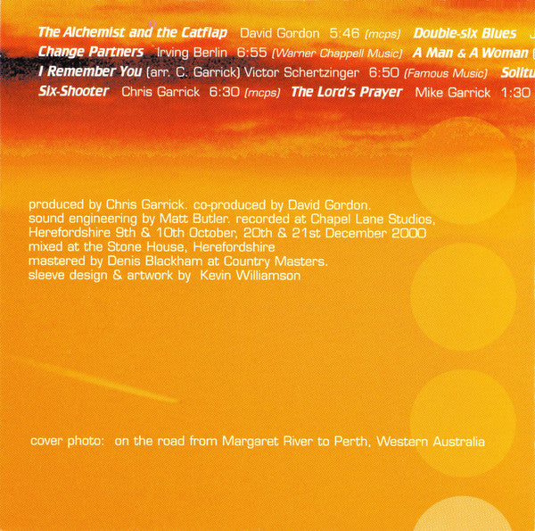 Chris Garrick : Four Spirits (CD, Album)