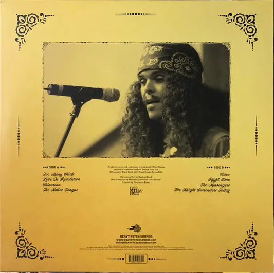 Brant Bjork : Tres Dias (LP, Album, Ltd, RE, Yel)