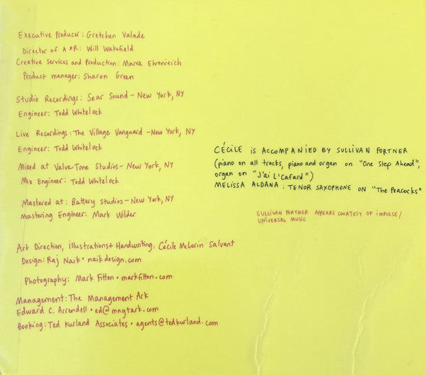 Cécile McLorin Salvant : The Window (CD, Album)